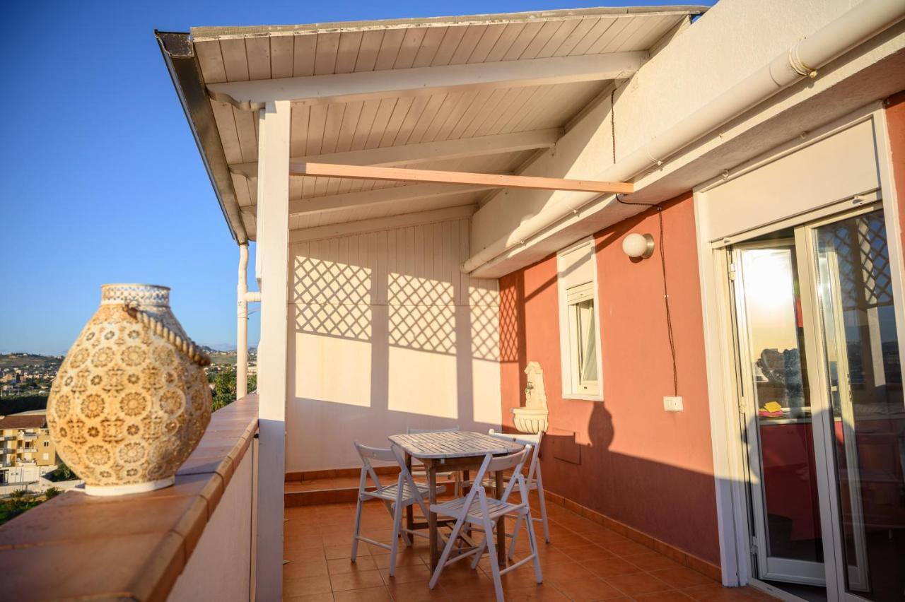 Attico Panoramico Agrigento Apartamento Exterior foto